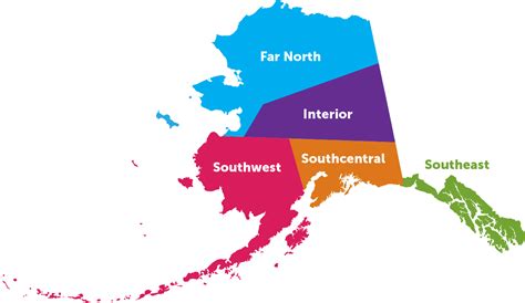 Regions of Alaska - RV Alaska