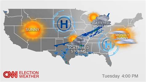 Election Day Forecast: Rain Possible For A Few Key States - Cnnpolitics ...