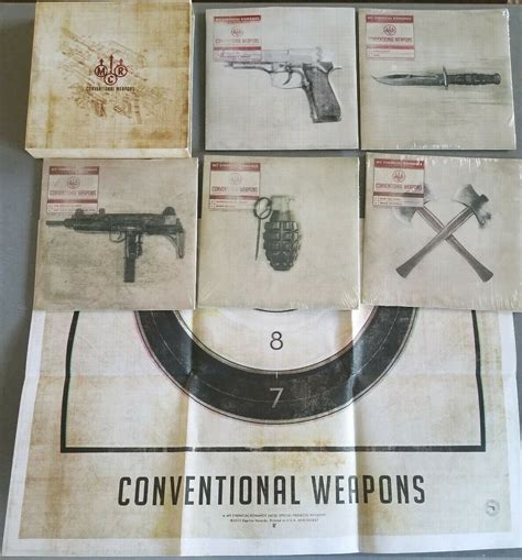 popsike.com - My Chemical Romance - Conventional Weapons Vinyl 5x7" Box ...