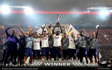 Winner Audi Cup 2019: Tottenham Hotspur FC - Audi Club North America