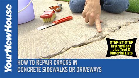 How to Repair Cracks in Concrete - Concrete Contractor NC