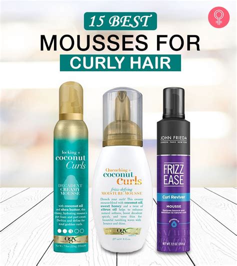 15 Best Mousses For Curly Hair To Buy Online In 2020 | Curly hair mousse, Hair mousse, Gel curly ...