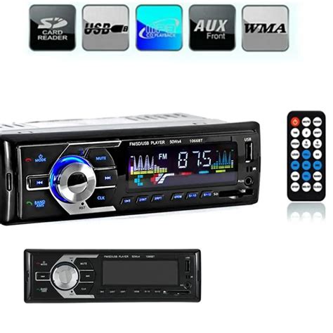 Wireless Car Radio Bluetooth USB/SD 12V Car Stereo FM Radio MP3 Audio Player 0.3%-in Car MP3 ...