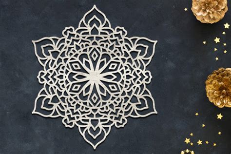 Mandala Digital Laser CuT SVG Graphic by Art Hub · Creative Fabrica