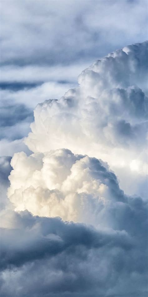 Clouds, nature, white sky, 1080x2160 wallpaper Abstract Wallpaper Backgrounds, Navy Wallpaper ...