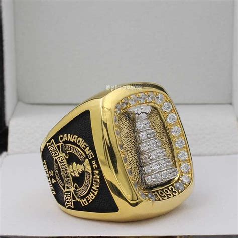 1993 Montreal Canadiens Stanley Cup Championship Ring – Best ...