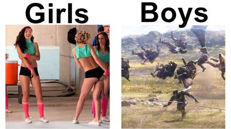 BOYS VS GIRLS MEMES - YouTube