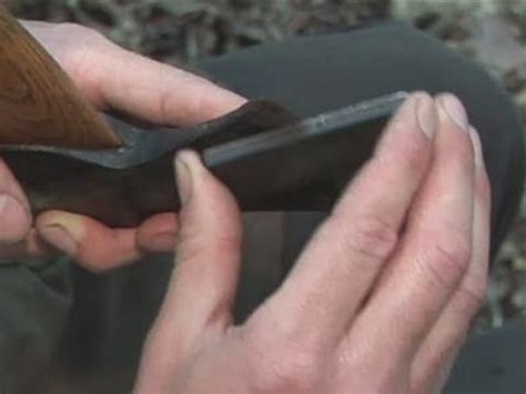 How To Sharpen An Axe Properly - YouTube