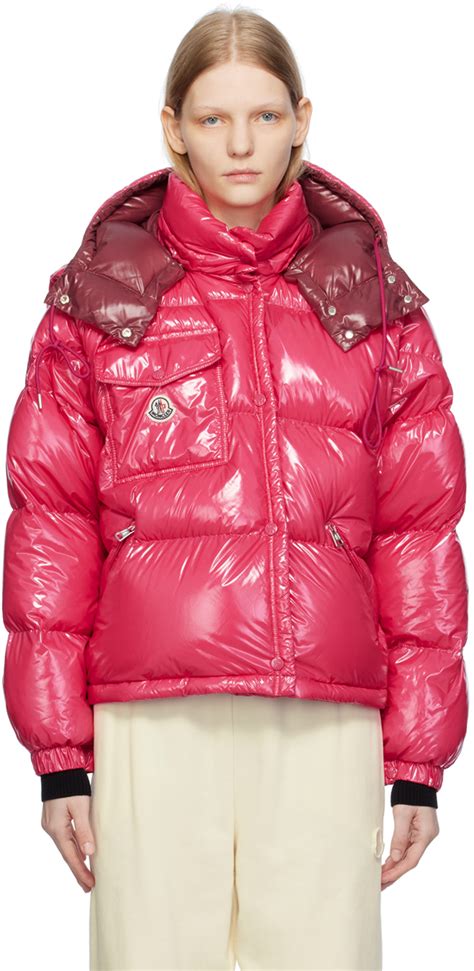 Moncler Pink Karakorum Down Jacket Moncler