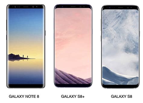 Galaxy Note 8 vs Galaxy S8 vs Galaxy S8+: Image Comparison