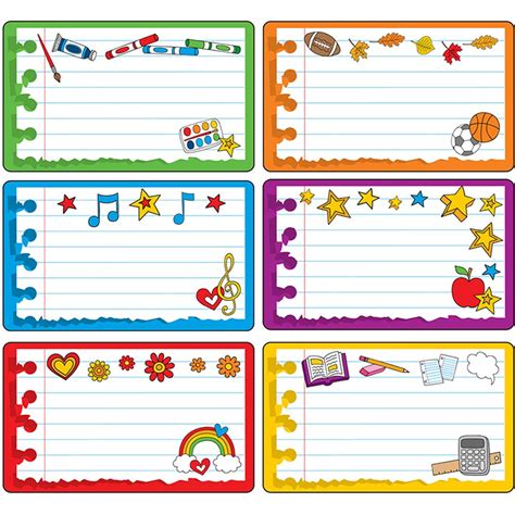 Notebook Doodles Accents - EP-364 | Edupress | Classroom Decorations