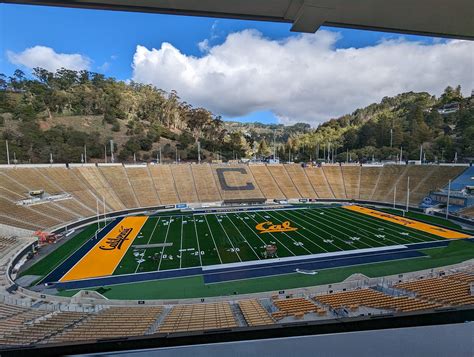 Cal gets golden end zones at Memorial Stadium with California script ...