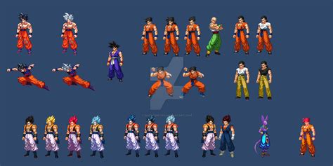 Various Sprites pt.5 (extreme butoden) by DivineSprites on DeviantArt