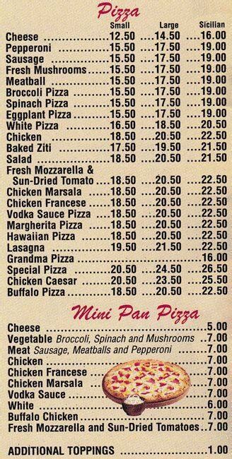 Gigi's Pizza Menu, Menu for Gigi's Pizza, Whitestone, New York City ...