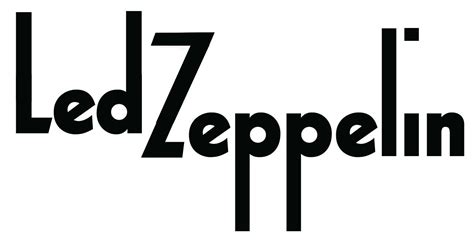 Led Zeppelin band logo | Led zeppelin logo, Led zeppelin, Zeppelin