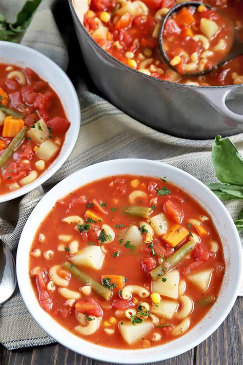 Easy Vegetable Pasta Soup Is Hearty and Healthy | Foodal