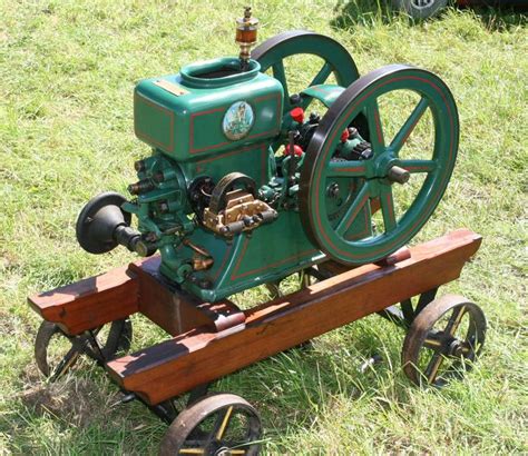 Nice Pair Of Hercules Hit & Miss Gas Engine Cart Name Plate Cast Iron Sign COOL Stationary ...