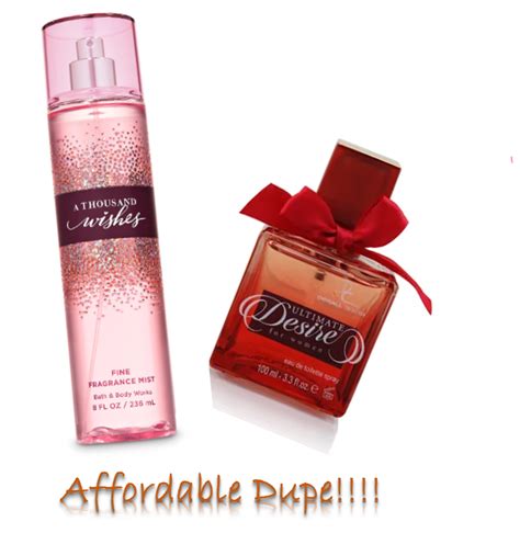 Affordable Dupe for A Thousand Wishes Fine Fragrance Mist by Bath and Body Works - Random ...