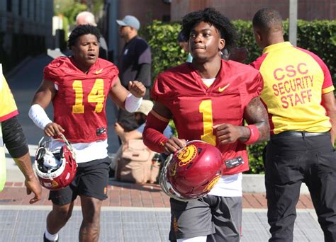 Projecting USC football's 2023 spring game depth chart - Sports ...