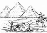Pyramids of Giza coloring Page  Download Print Or Color Online For Free sketch template