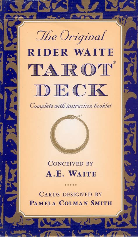 The Original Rider Waite Tarot Deck by A.E. Waite - Penguin Books Australia