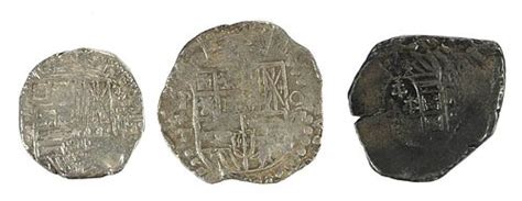 Three Spanish Colonial Coins, Atocha Shipwreck sold at auction on 4th February | Brunk Auctions