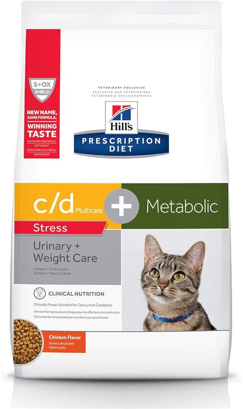 Amazon.com : Hill's Prescription Diet c/d Multicare Stress + Metabolic ...