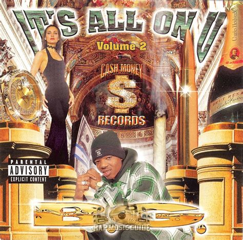 B.G. - It's All On U Vol. 2: 2nd Press. CD | Rap Music Guide