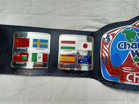 Georgia World Championship Wrestling TV Champion Belt With | Etsy