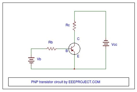 PNP transistor circuit - EEE PROJECTS