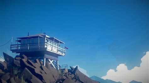 Firewatch : The Watch Tower. by Nitromonteiro on DeviantArt | Firewatch, Watch tower, Tower