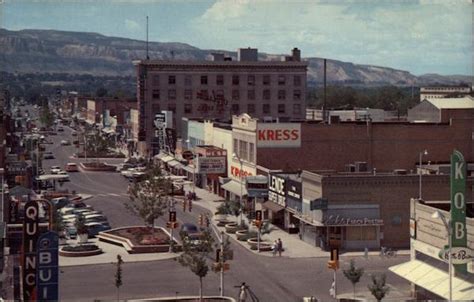 Aerial View of downtown Grand Junction Colorado