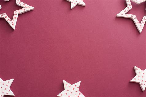 Photo of Decorative red and white star border or frame | Free christmas ...