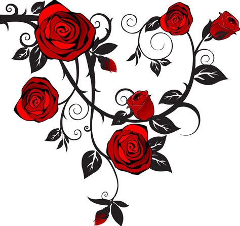 Rose Image - Vector Clip Art Online, Royalty Free & Public Domain ...