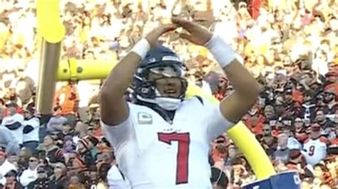 CJ Stroud leaves NFL fans speechless as Texans quarterback drops 'iconic' celebration during ...