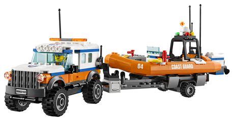 LEGO City Coast Guard - 4 X 4 Response Unit (60165) | Walmart Canada