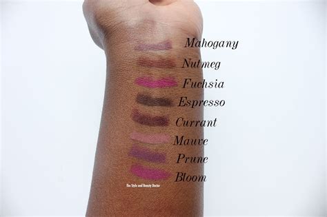 NYX Slim Lip Pencil Swatches Dark Skin | Nyx lip liner swatches, Nyx ...