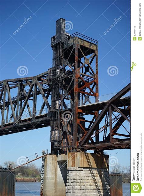 Elevated Train Trestle Bridge Stock Photo - Image of bridge, landmark: 52071466