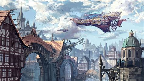Steampunk City Wallpapers - Wallpaper Cave