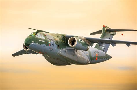 Download Transport Aircraft Aircraft Military Embraer KC-390 HD Wallpaper