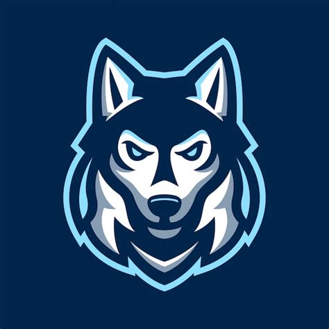 Premium Vector | Husky Dog Sport Logo