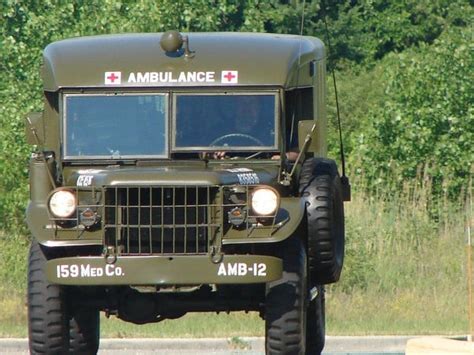 PICTURE CAR SERVICES LTD | Dodge M43 Green 1951 Ambulance, Military, Period, 1951 - 1972