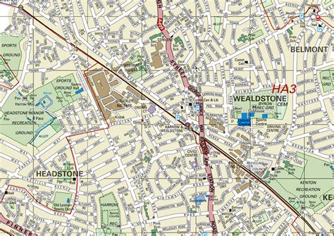 Harrow London Borough Map– I Love Maps