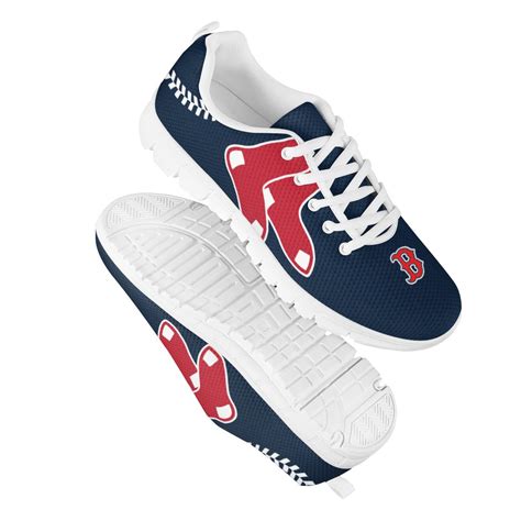 Boston Red Sox Fan Custom Unofficial Running Shoes Sneakers Trainers ...