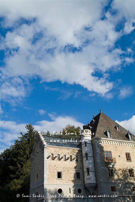 Chateau de Rosieres at Ruy, Isere, France. | Sami Sarkis Stock Photo Library