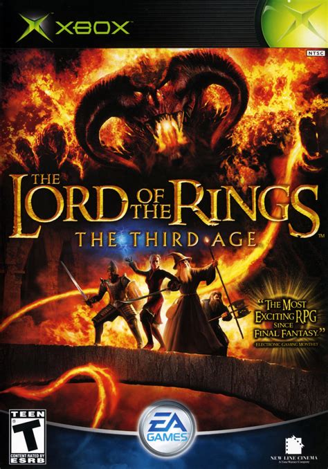 Lord of the Rings Third Age Xbox