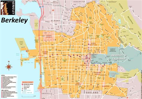 Berkeley Hotel Map - Ontheworldmap.com