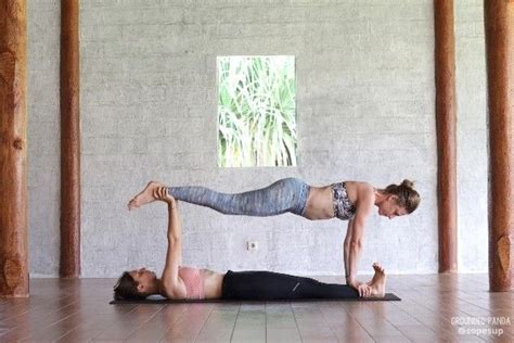 50 Partner Yoga Poses for Friends or Couples | Partner yoga poses ...