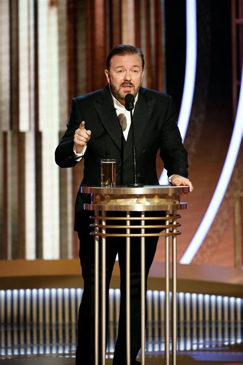 Ricky Gervais fought with Golden Globes lawyers over lewd joke about ...