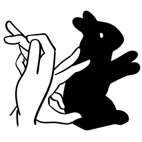 hand animal shadow vector - Download Free Vectors, Clipart Graphics & Vector Art